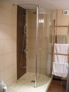 salle d'eau-douche à l'italienne