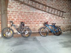 garage sécurisé pour les vélos