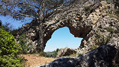 Arche lors de la randonnée de Nazareth