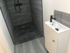Level access bathroom/shower