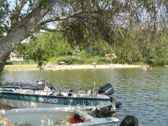 Camping Calède avec accès direct au lac de Parentis - Biscarrosse